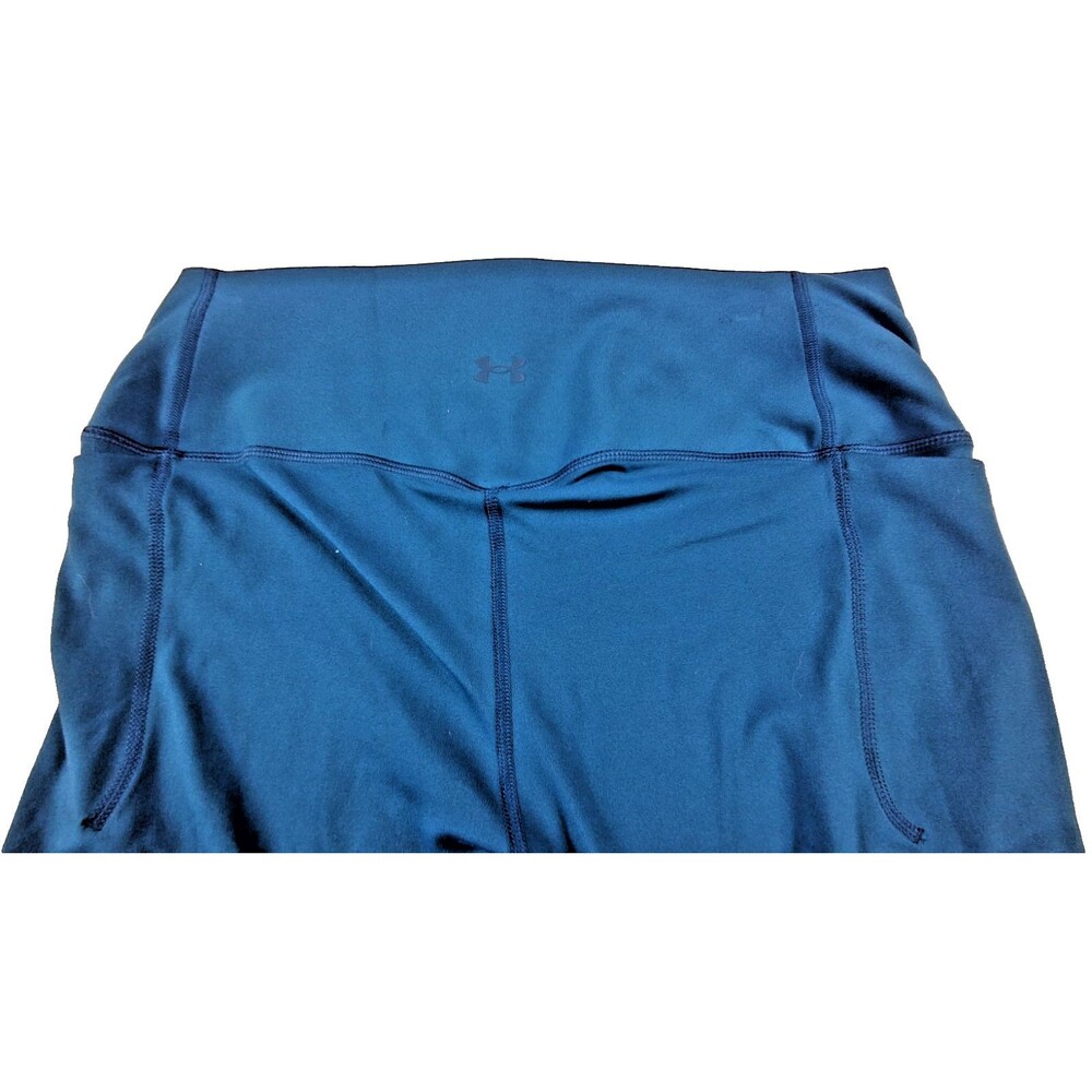 Under Amour Leggings Women's XL Blue Athletic Yoga Stretch Pants - Picture 4 of 10